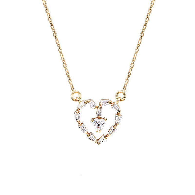 Love necklace plated 18K