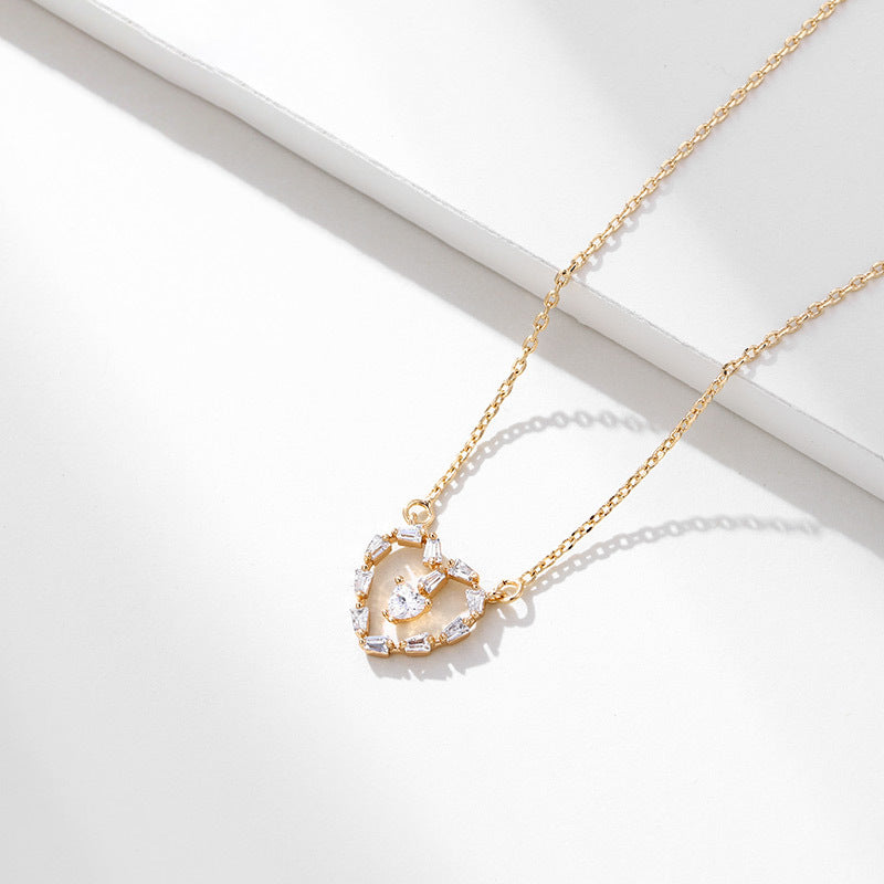 Love necklace plated 18K