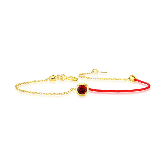 New Fashion Lady Red String Bracelet