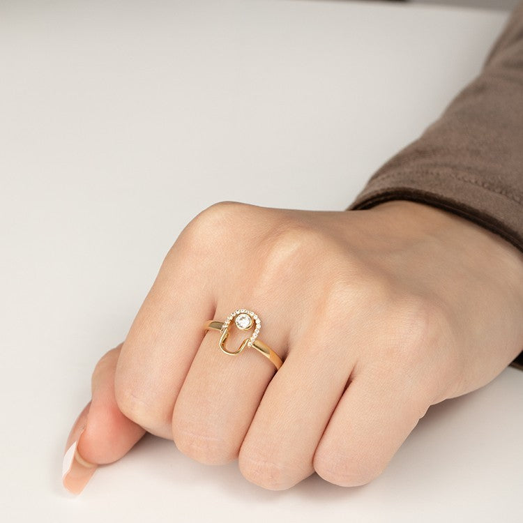 U-shaped Ring