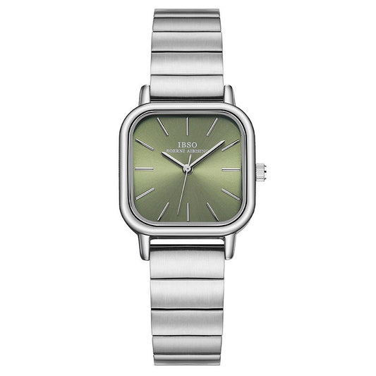 Fashion Fine Steel Small Square Watch Quartz